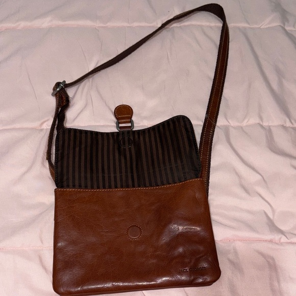 Jack Rogers Hand Stained Buffalo Leather Crossbody Bag - Picture 3 of 14